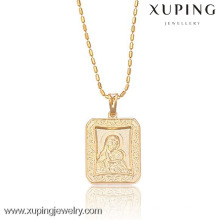 32135-Xuping joyería moda 18 K oro colgante plateado